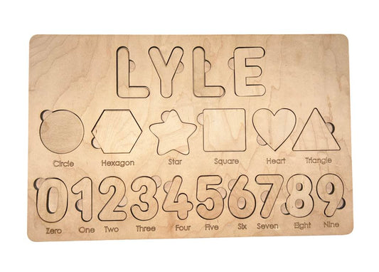 Custom Name Puzzle